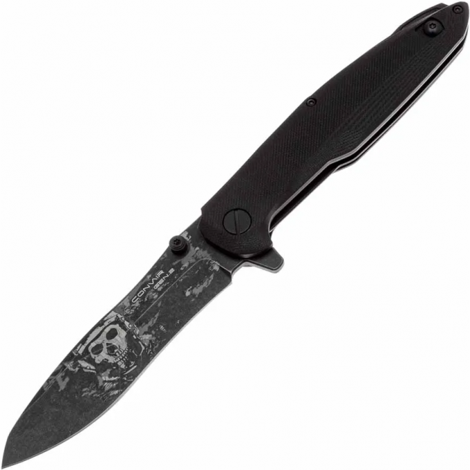 Нож складной MR BLADE CONVAIR GEN2 GHOST (BSW, G10 Black) MB650LE-GHOST
